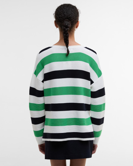 Marine Striped Crew Neck Jumper