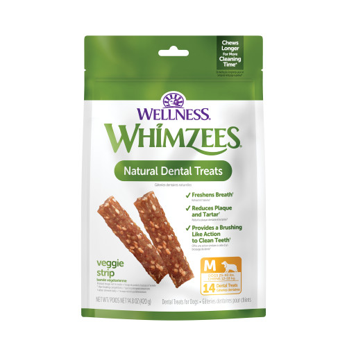 WHIMZEES Veggie Strip Front packaging
