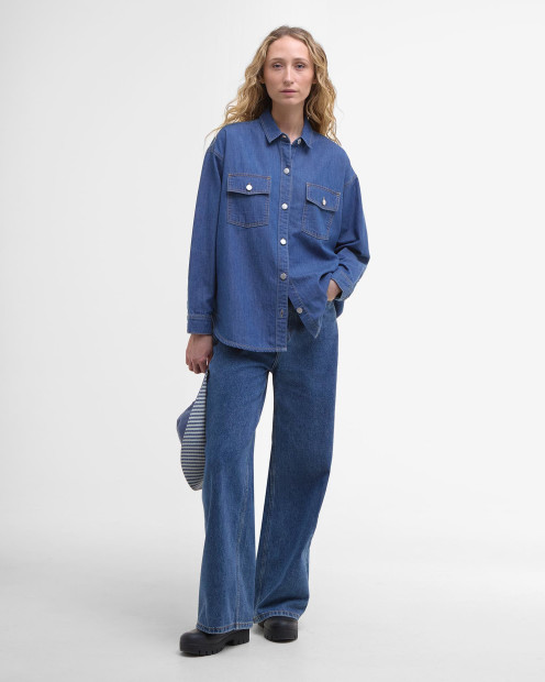 Woodrow Oversized Denim Shirt Authentic