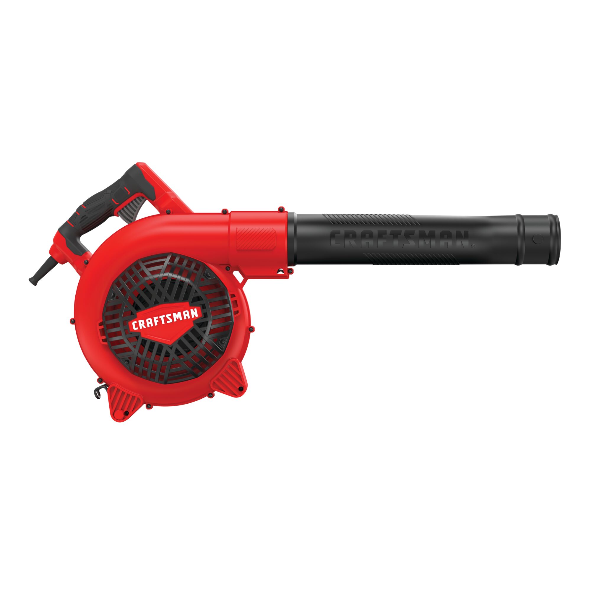 View of CRAFTSMAN Leaf Blowers on white background