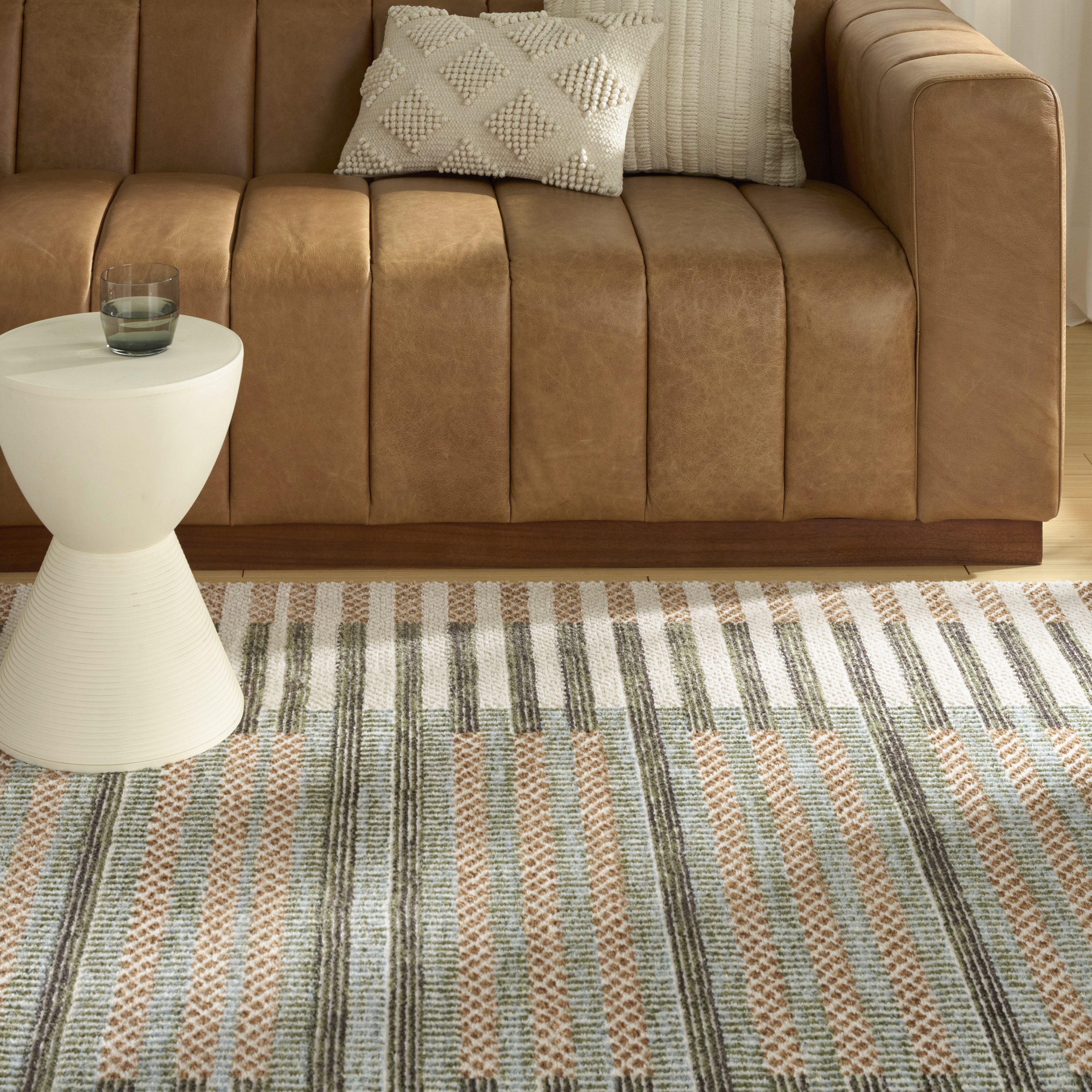 Nourison Nordic 8' x 10' Ivory Multicolor Modern Indoor Rug