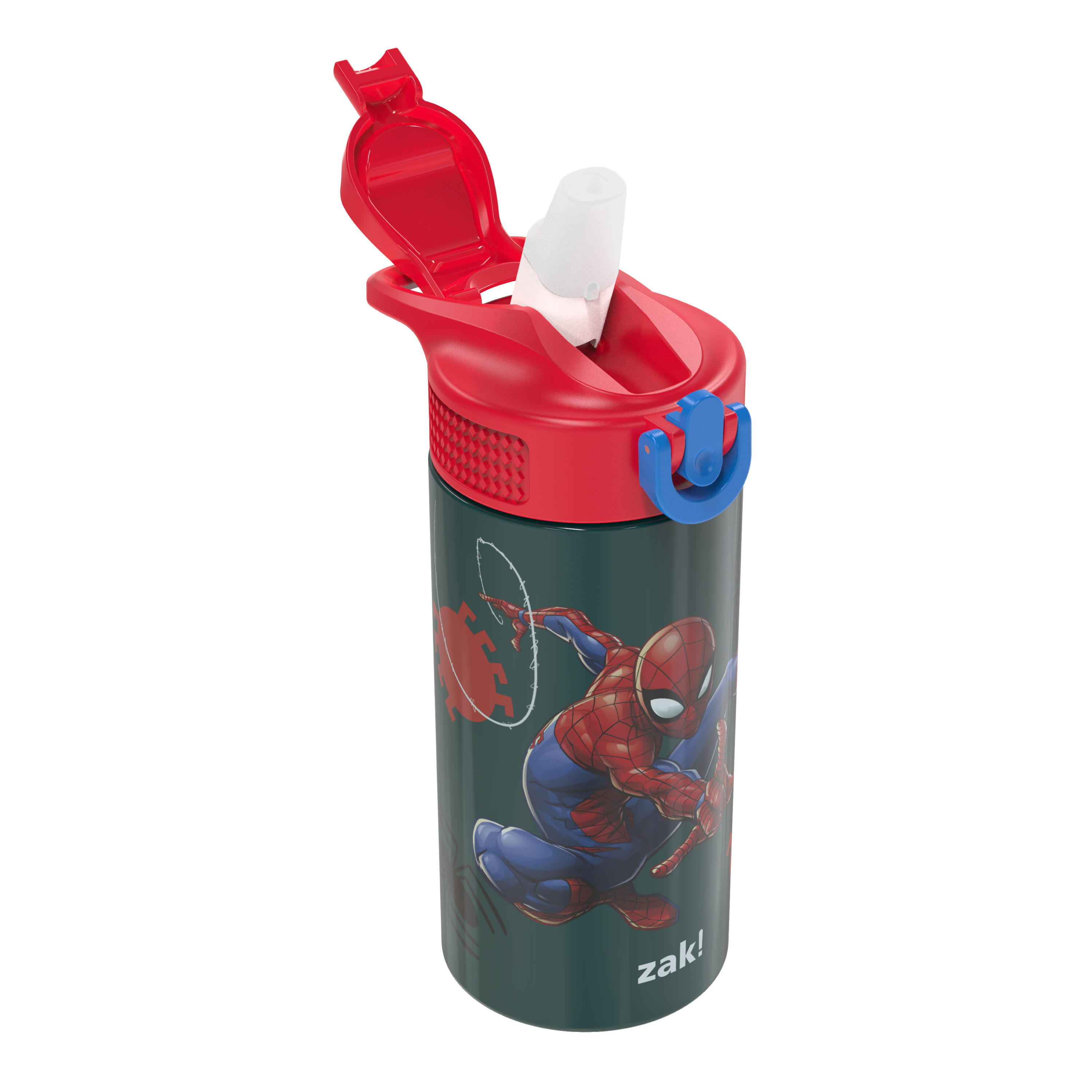 Marvel Comics 14 ounce Stainless Steel Vacuum Insulated Water Bottle, Spider-Man slideshow image 3