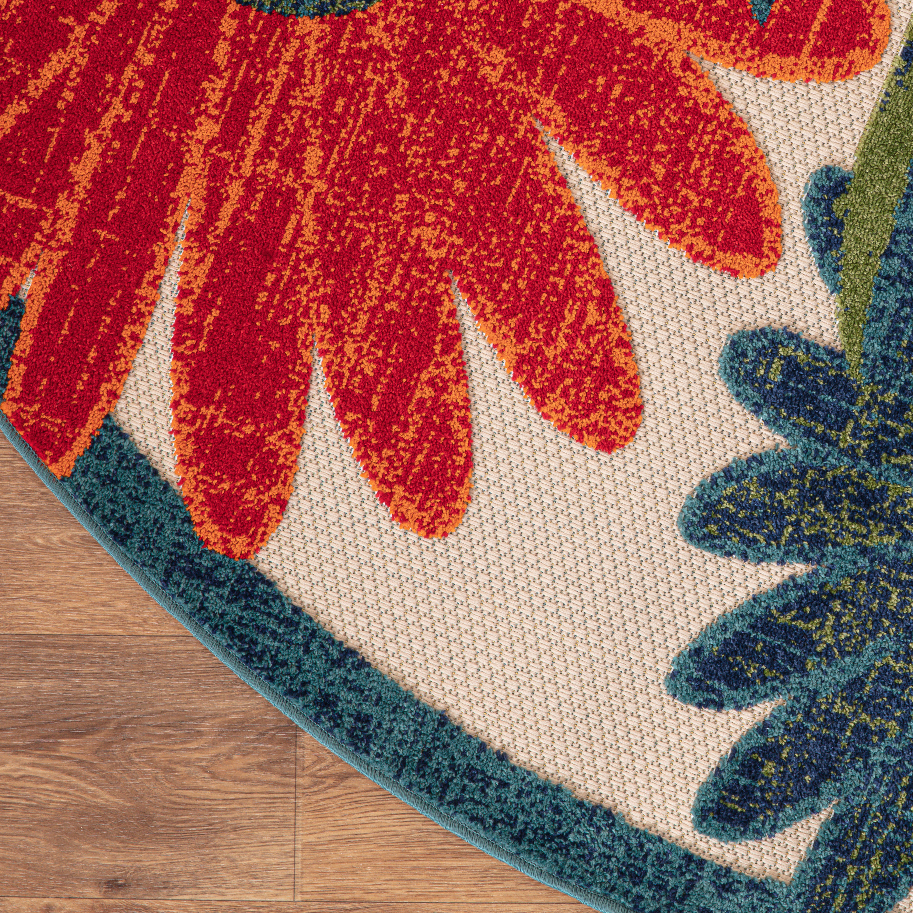 63.00" x 63.00" x .25" Aloha Turkey N925