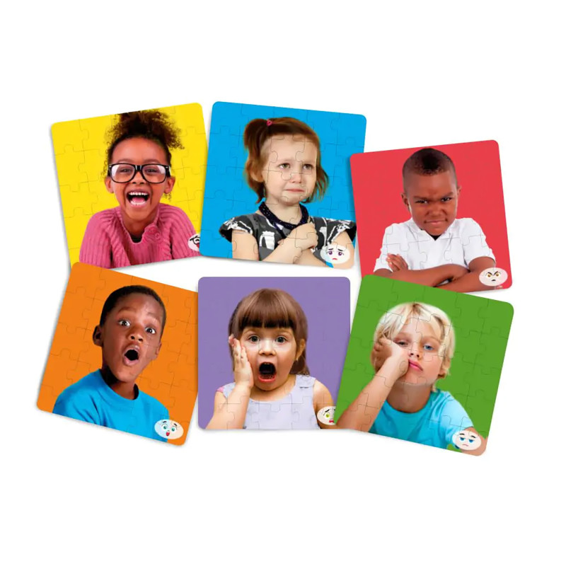 Emotions Puzzles, Set of 6
