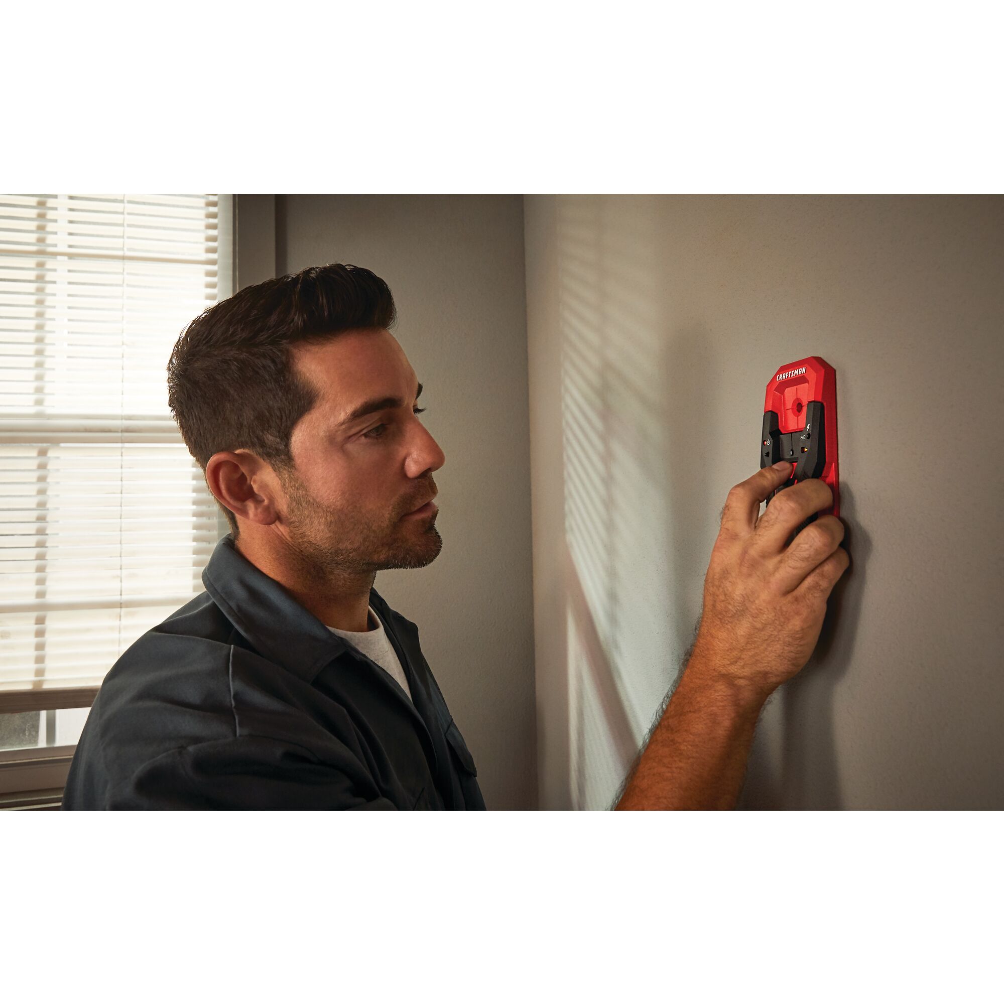 View of CRAFTSMAN Measuring: Stud Finders being used by consumer
