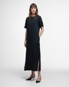Clara T-Shirt Maxi Dress Black