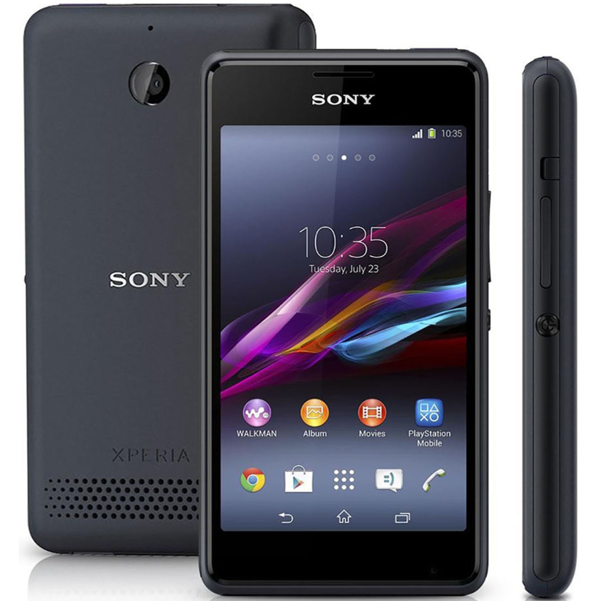 Sony Xperia E1 D2004 Unlocked GSM DualCore Android Phone Black