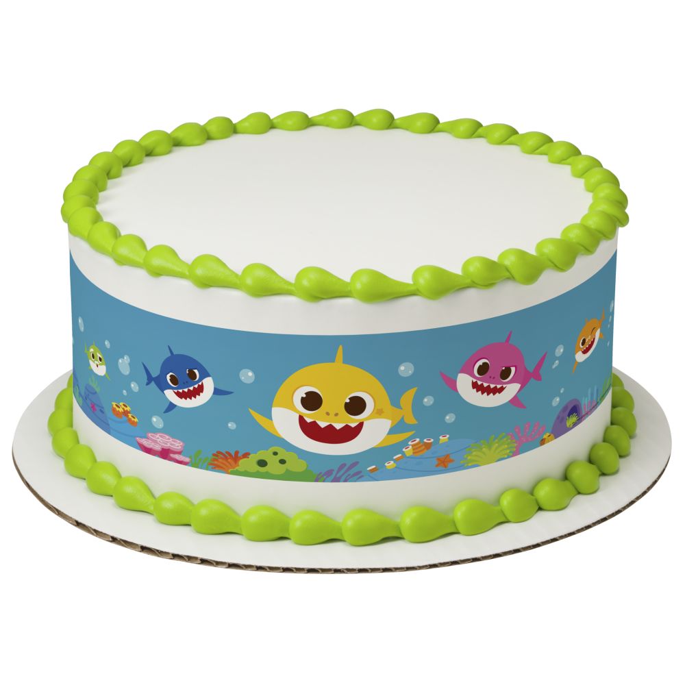 Image Cake Baby Shark Fin-Tastic Family!