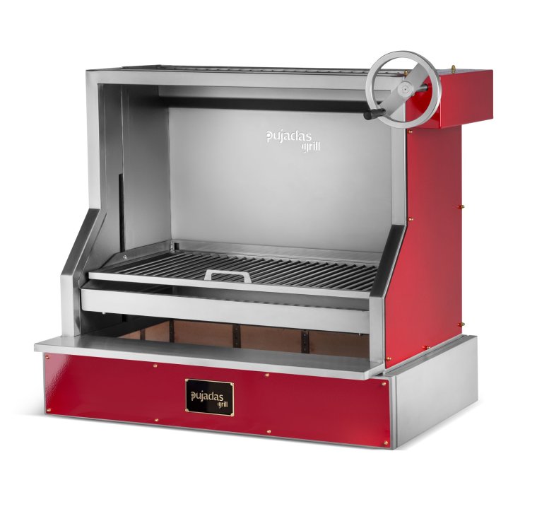 Brasa abierta de sobremesa Roja