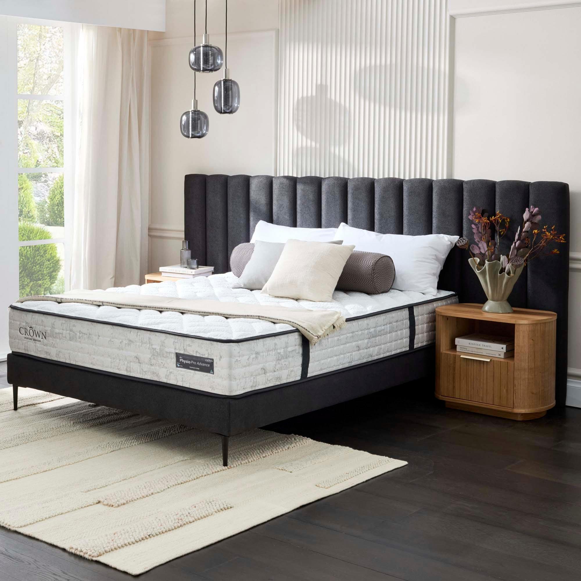 Lifestyle image of the  Crown Posture Bedding Physio Pro Advance Mattress, Super Firm from Forty Winks