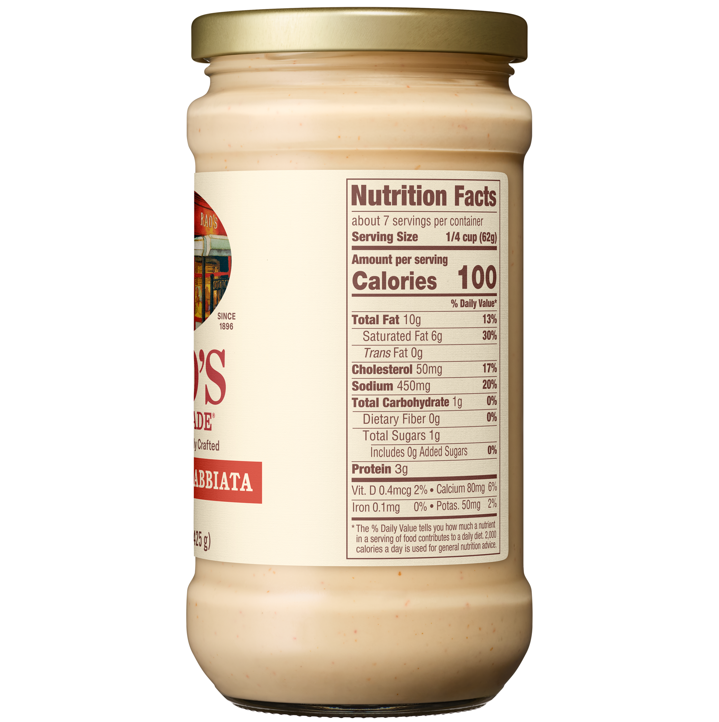 Alfredo Arrabbiata Sauce, 15 oz - Right Image