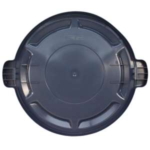Impact, Gator, Round, Resin, 20 gal, Gray, Round, Receptacle Lid