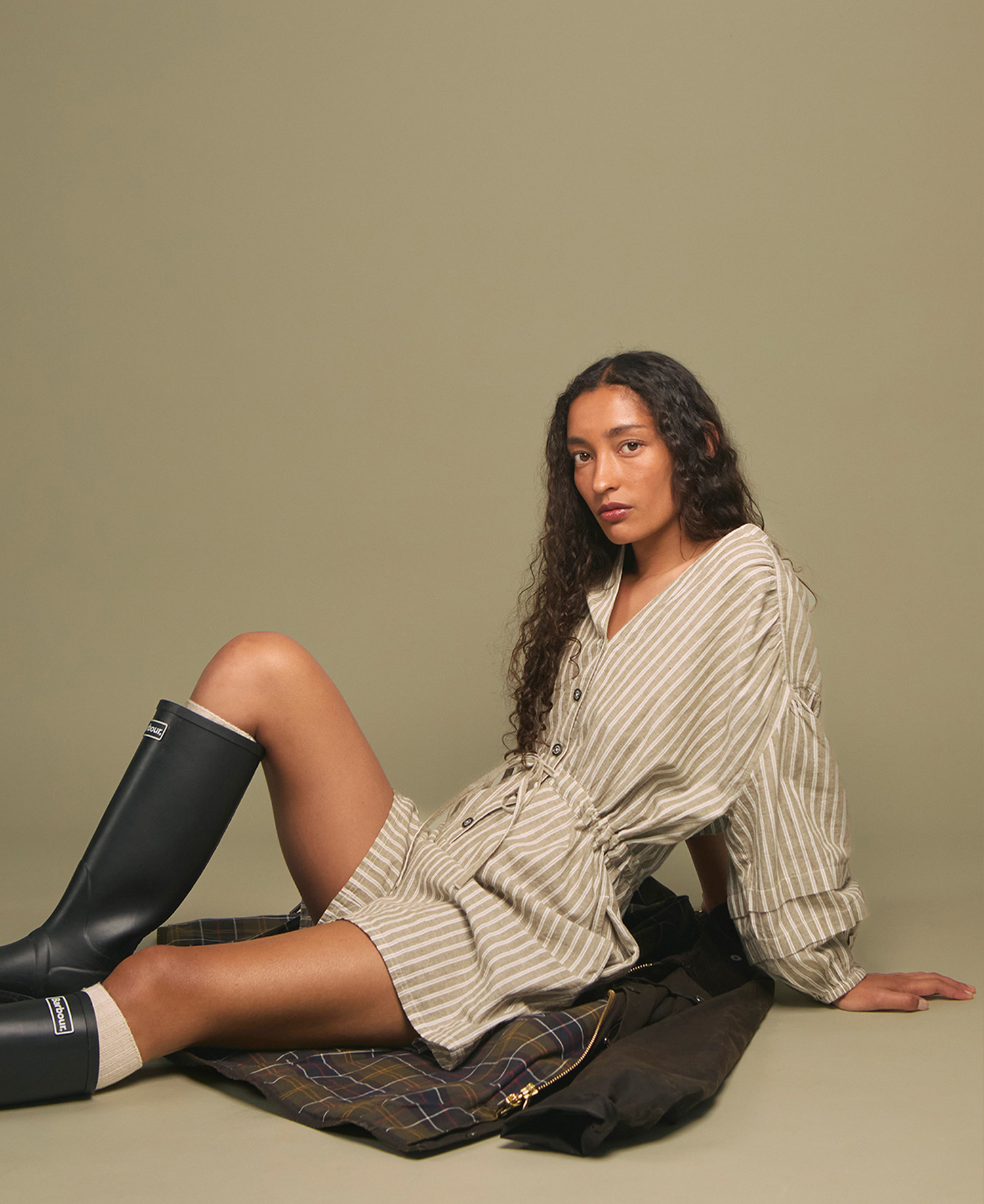 Bobby Striped Playsuit image number 0