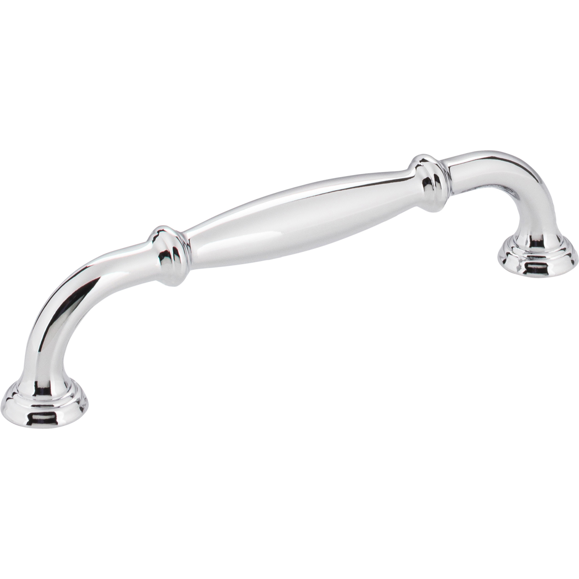 Tiffany 128 mm Center-to-Center Bar Pull, Polished Chrome