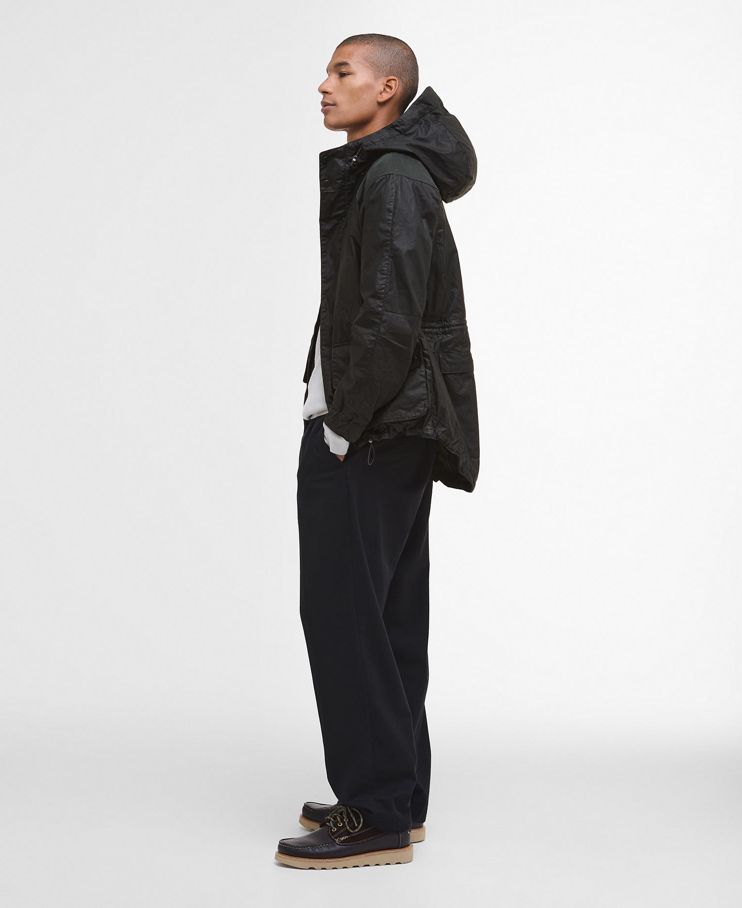 Barbour x TO KI TO Mountain Waxed Jacket image number 1