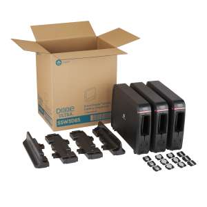 Dixie, Ultra Smartstock Series-W Wrapped Cutlery Dispenser, Black