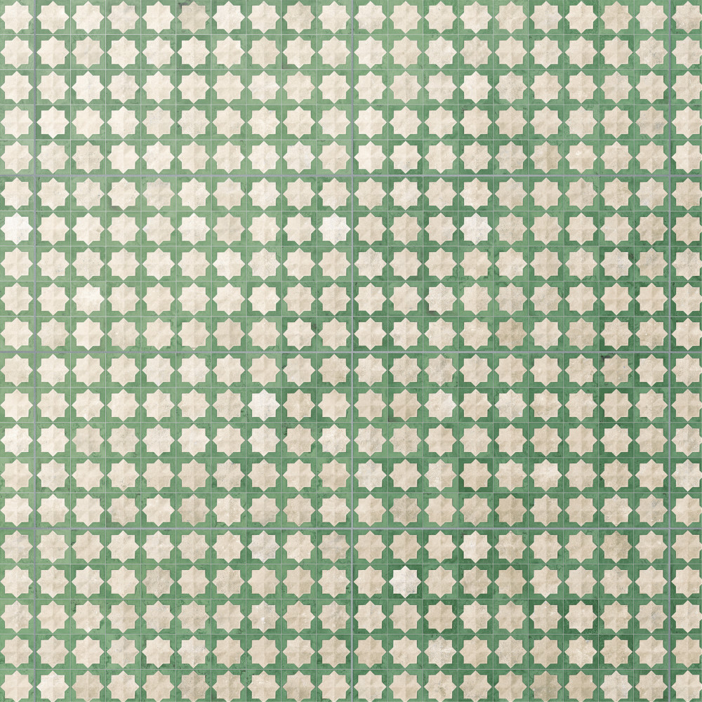 Tetuan Astre Arena Emerald 12-1/8 in. x 21-7/8 in. Porcelain Wall Tile