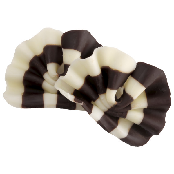 Dark/White Mini Forest Shaving Belgian Chocolate