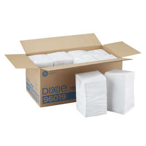 Georgia Pacific, Dixie®, Napkins, 1 ply, White