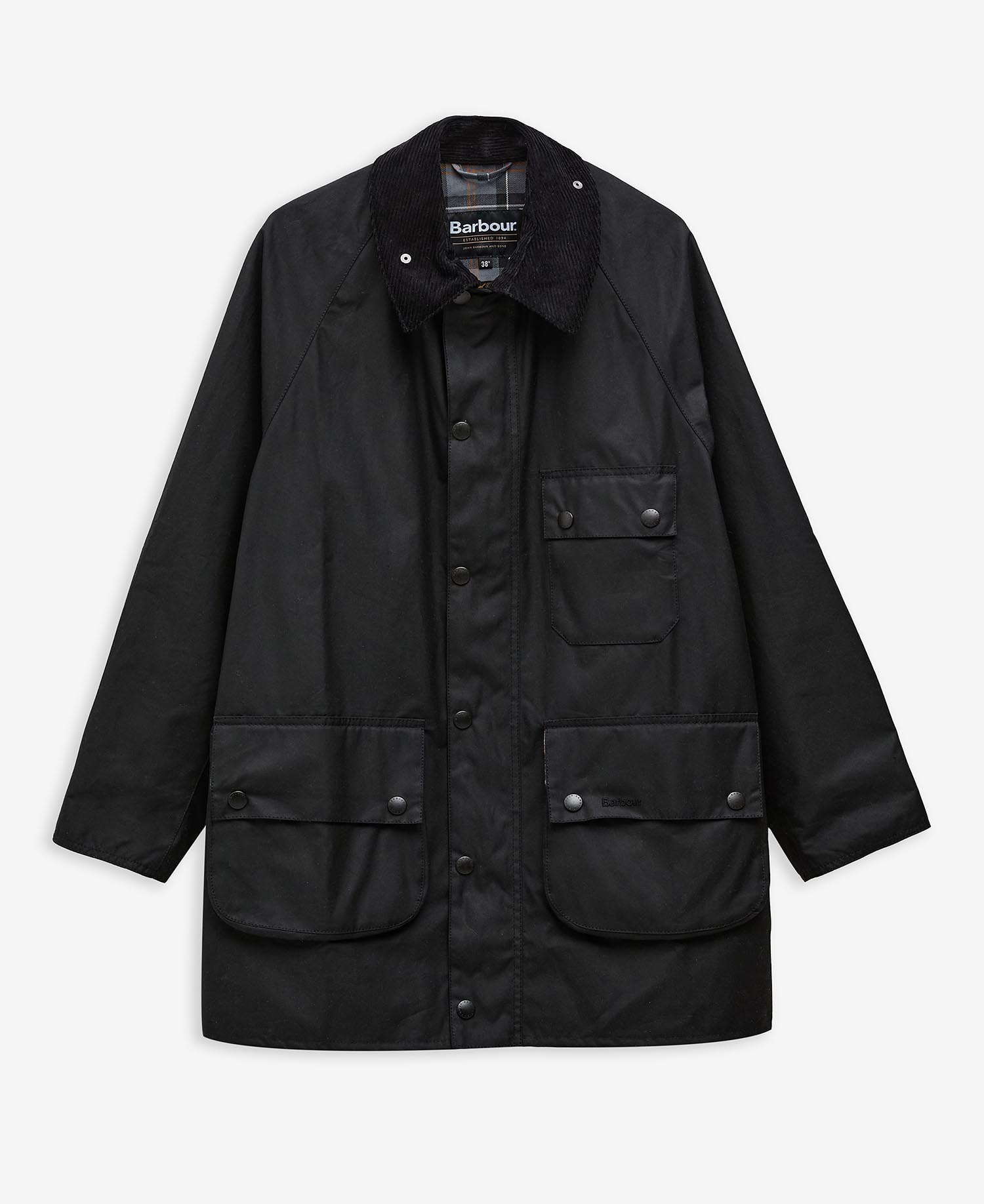 Oversized Solway Waxed Jacket image number 6
