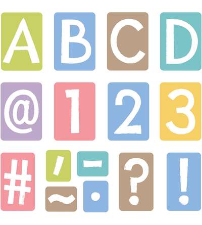 Good to Grow Garden Path 4" Tiles Uppercase Ready Letters®