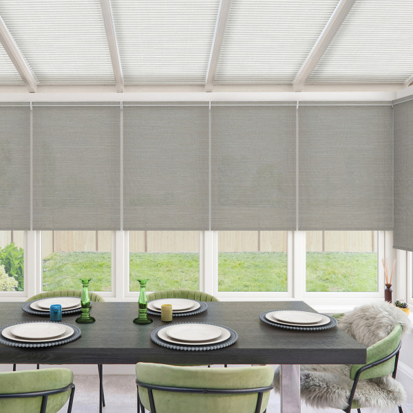 Hickory Smoke Roller Blind