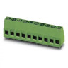 MKDS Series PCB Terminal Block Polyamide 17.5A 400V 2-Position 1-Level 26 to 14 AWG Green 9.8 L x 17.3 H x 10.16 W mm