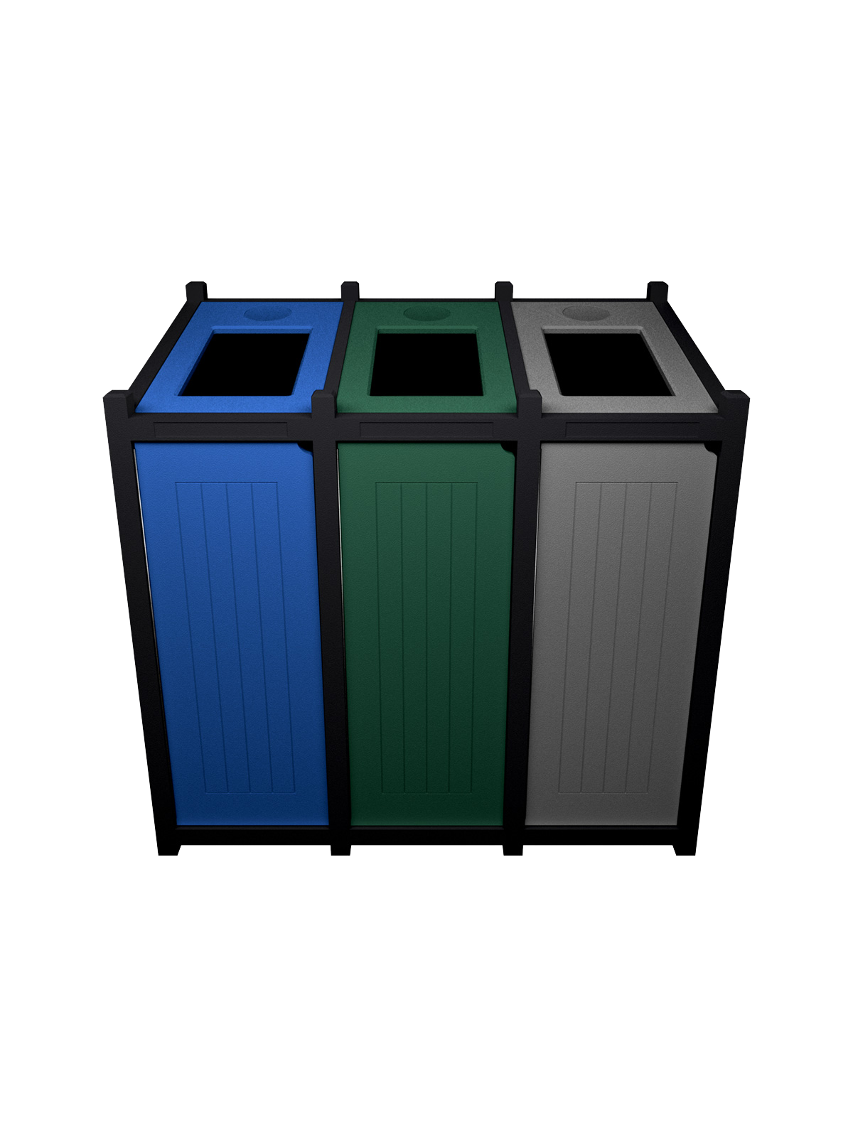 VENTURE – Triple – Unit – Full Openings – Black-Blue-Green-Grey