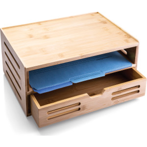 Bamboo Drawer Organizer, Base and Drawer