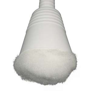 Impact, 5.5in, Toilet Bowl Cone Mop, Polypropylene Bristles, White