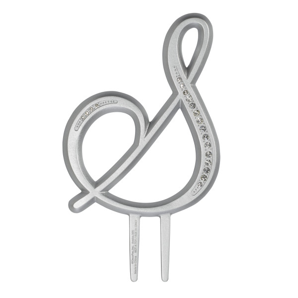 4.5" S Diamond Letter Monogram