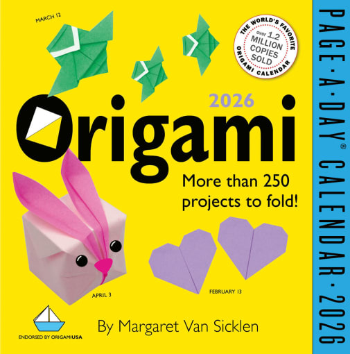 Origami Page-A-Day 2027 Calendar