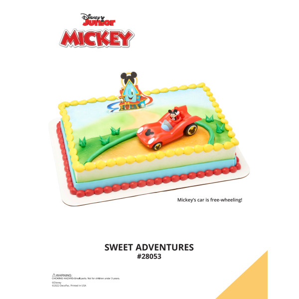 Disney Mickey Mouse Funhouse Sweet Adventures The Magic of Cakes® Icing Only Page