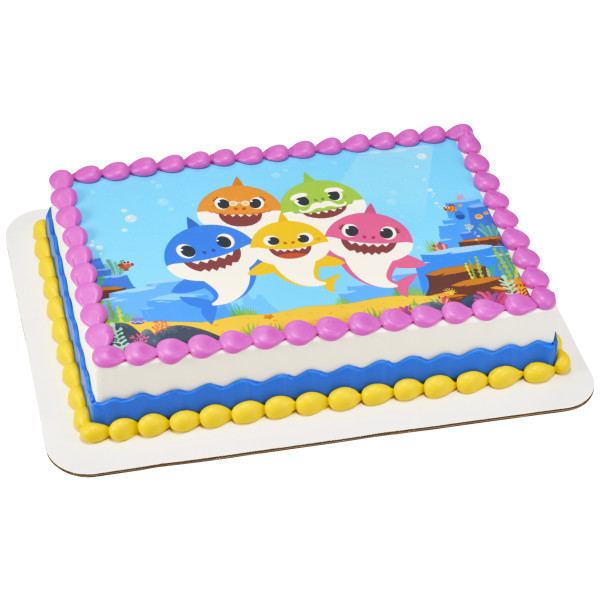 Baby Shark Jawsome! PhotoCake® Edible Image®