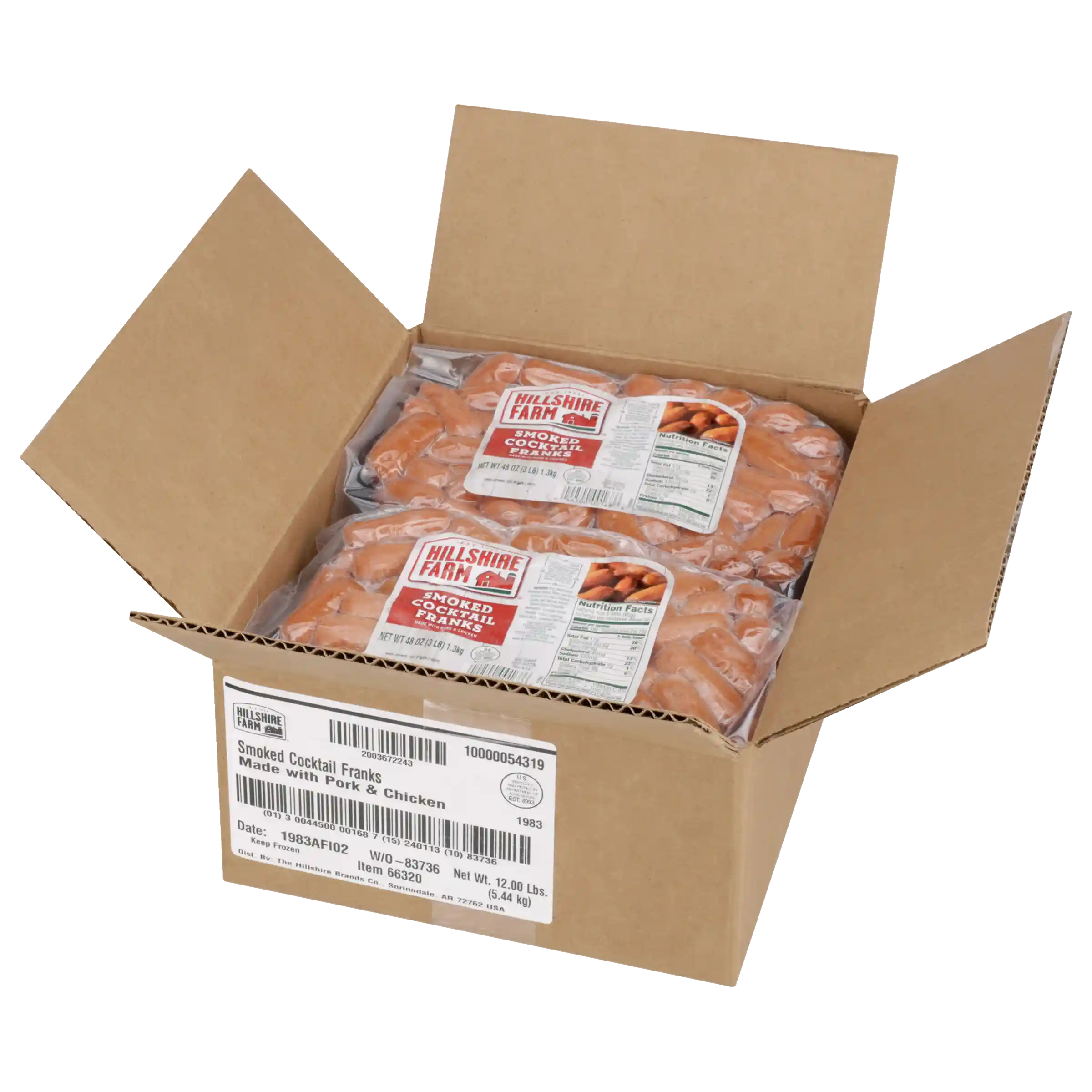 Hillshire Farm® Smoked Cocktail Franks Made With Pork and Chicken_image_21