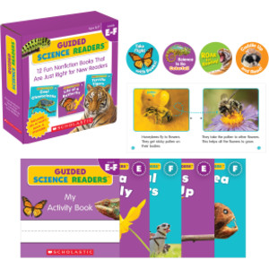 Guided Science Readers, Levels E-F, Parent Pack, Set of 12 Books