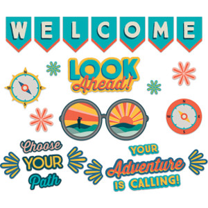 Adventurer Look Ahead Welcome Bulletin Board Set