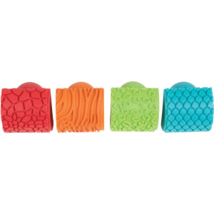 Paint and Clay Animal Rockers - Set of 4