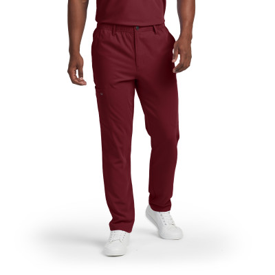White Cross CRFT WB418 NEW Men&#8216;s 4-Way Stretch 7 Pocket Cargo Scrub Pants-White Cross