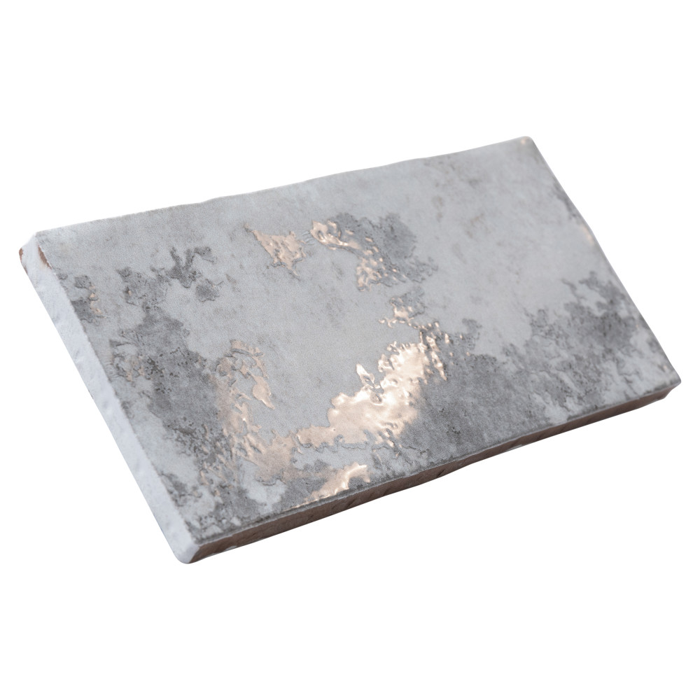 Biarritz Grey 3 in. x 6 in. Ceramic Wall Tile