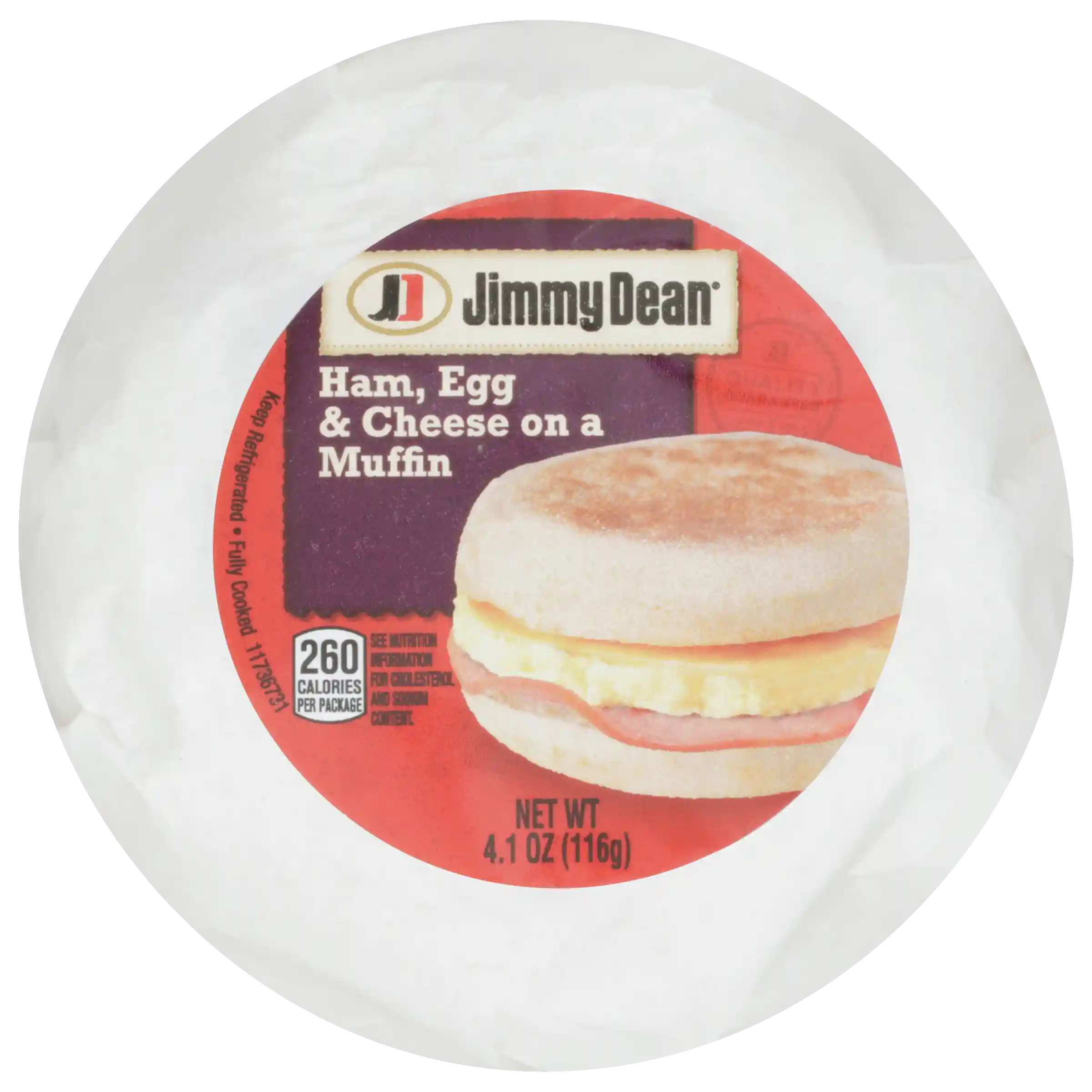 Jimmy Dean® Ham, Egg & Cheese Muffin_image_21