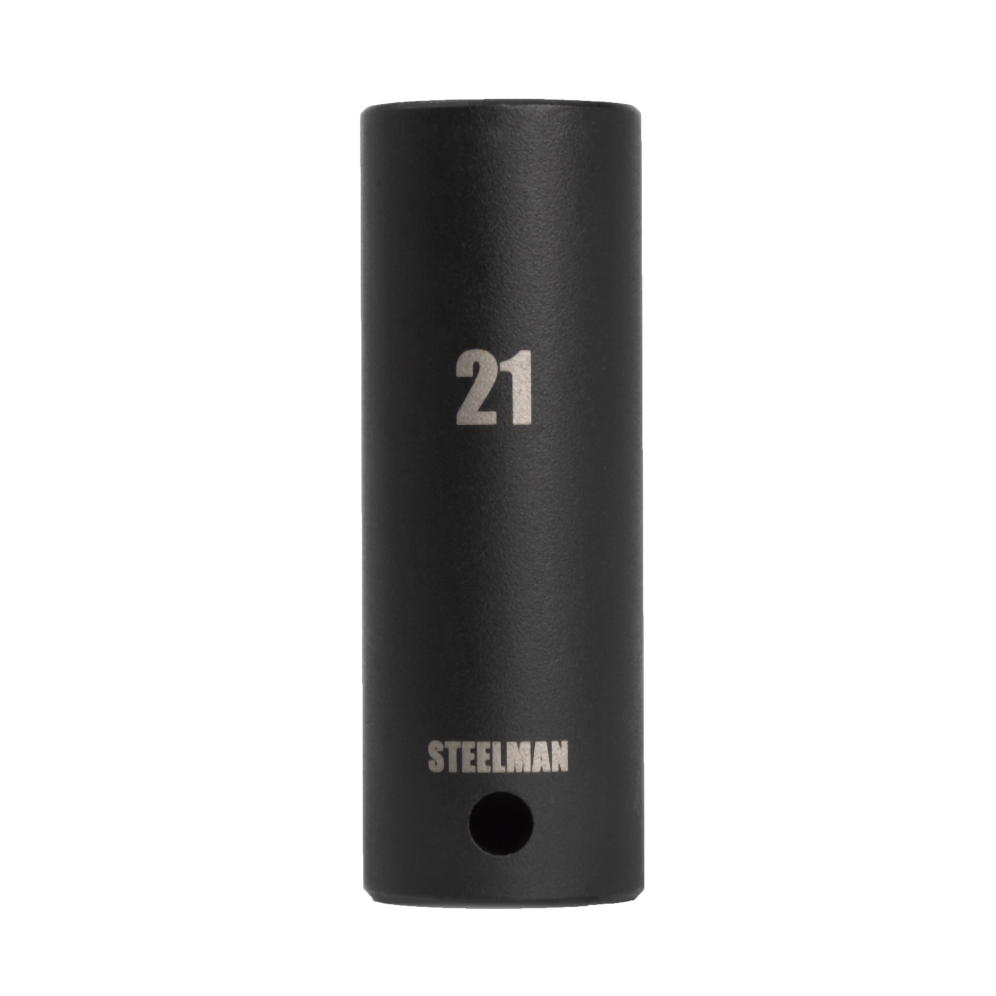 STEELMAN 1/2 in. Drive x 21mm Deep Thin Wall 6-Point Impact Socket, 79405 - Picture 2 of 4