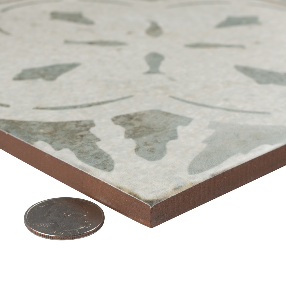 Kings Aurora Sage 17-5/8 in. x 17-5/8 in. Ceramic Floor and Wall Tile