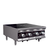 208- to 240-volt four-hob heavy-duty induction range with temperature control probe and programs