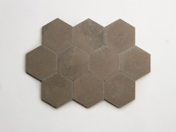 lapidary: girata | hex | cashmere grey | tumbled 