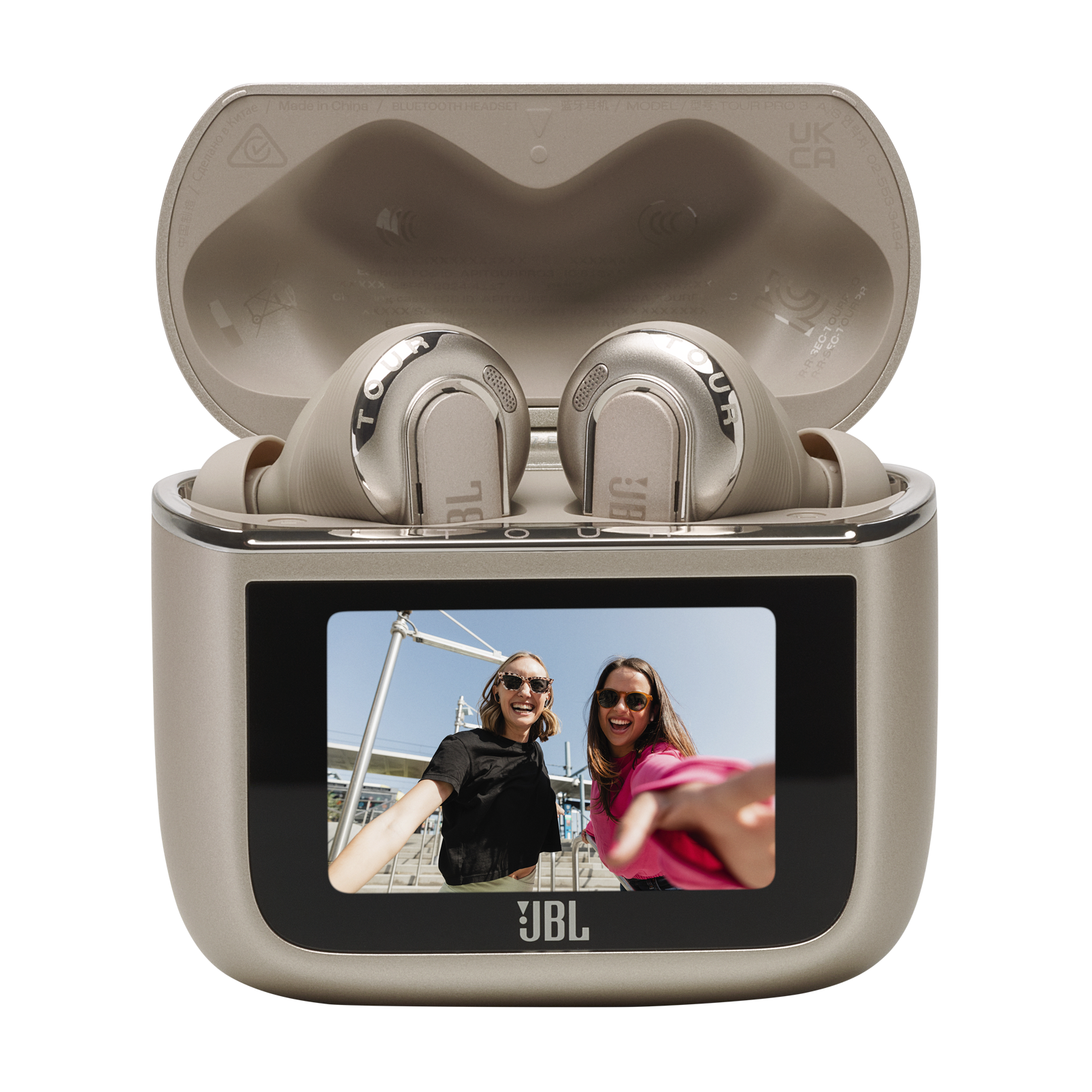 JBL Tour Pro 3, Auricolari True Wireless con Cancellazione del Rumore con Custodia di Ricarica Smart™ - Foto 9 di 22