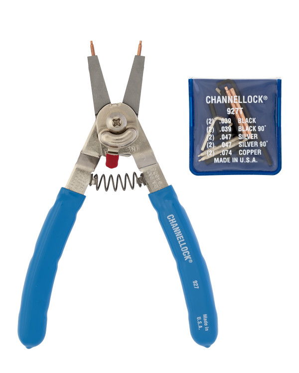 927 8-inch Convertible Retaining Ring Pliers