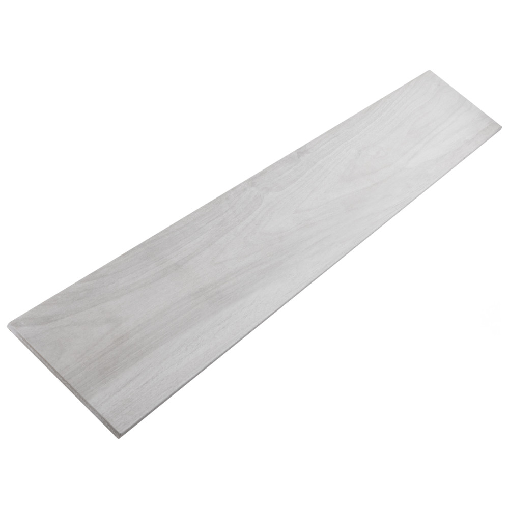 Mt Royale Grey 6 in. x 35-1/2 in. Porcelain Floor and Wall Tile