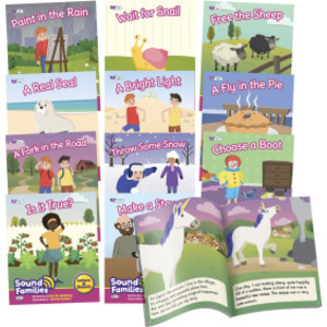 Sound Families Decodable Readers Long Vowel Fiction Phase 5.5, Set of 12