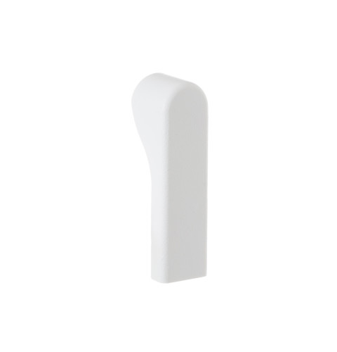 Dishwasher latch knob, white
